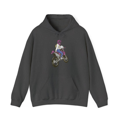 Motocross Dirt Bike Girl Rider Hoodie