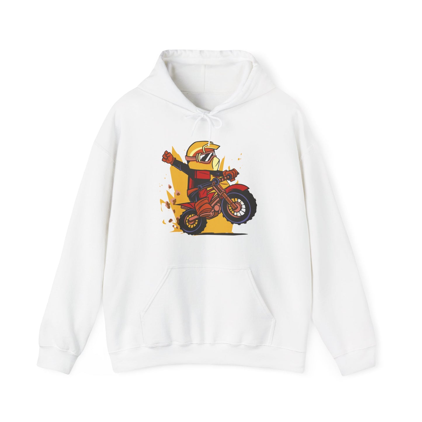 Cute Chibi Motocross Dirt Bike Hoodie