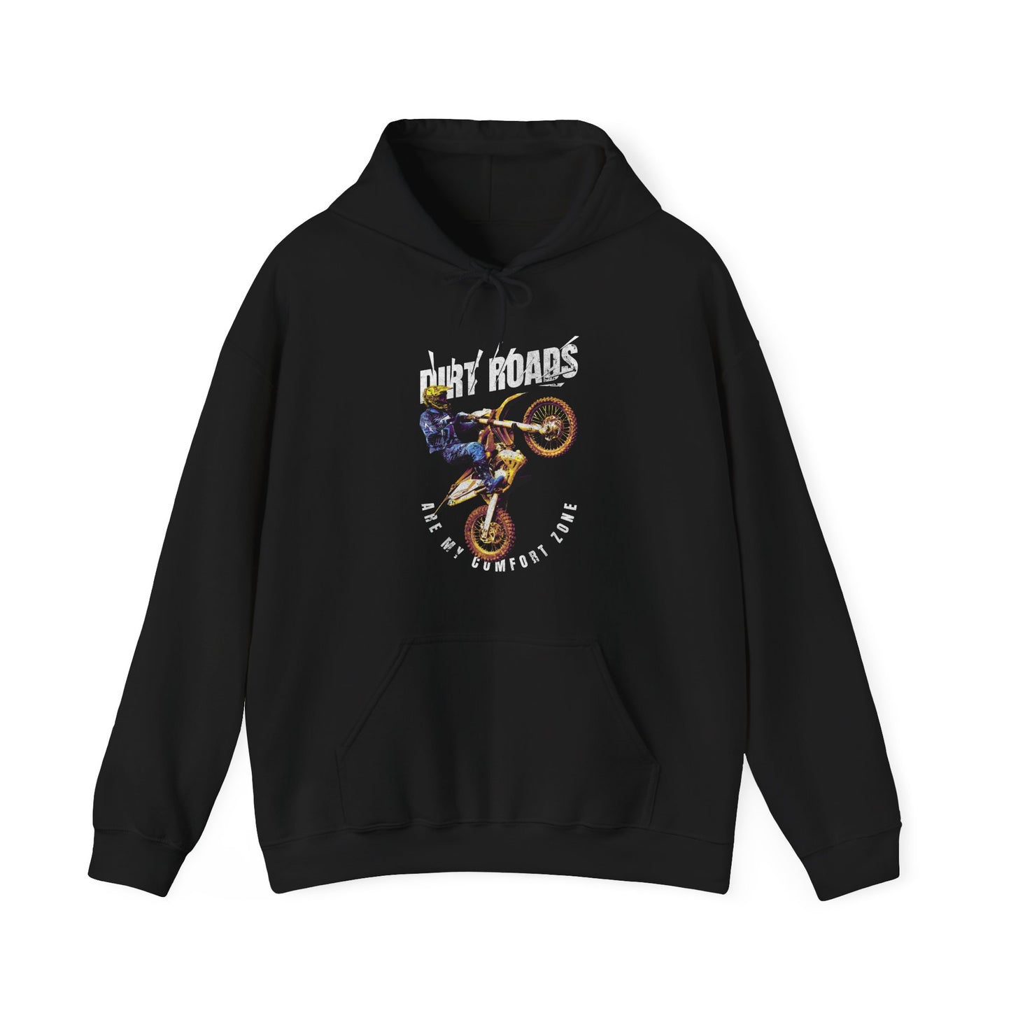 Dirt Roads Are My Comfort Zone Motocross Hoodie