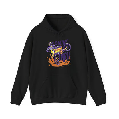 Comin' Thru Motocross Dirt Bike Hoodie