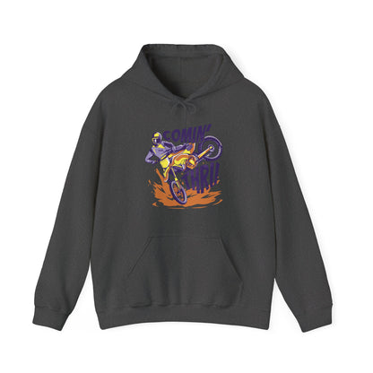 Comin' Thru Motocross Dirt Bike Hoodie