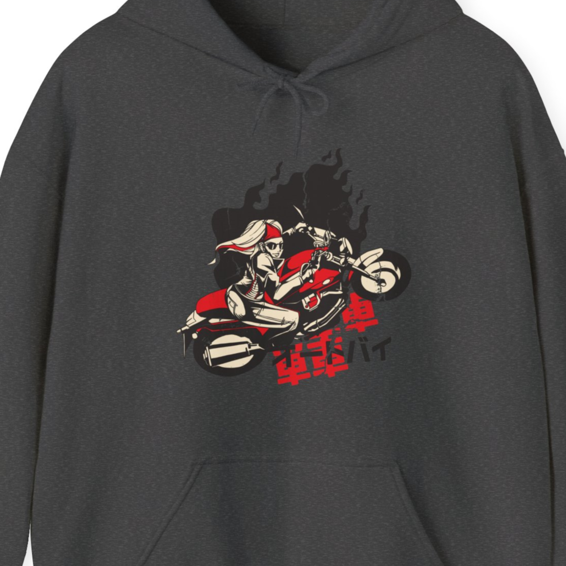 Anime Girl Rider Hoodie