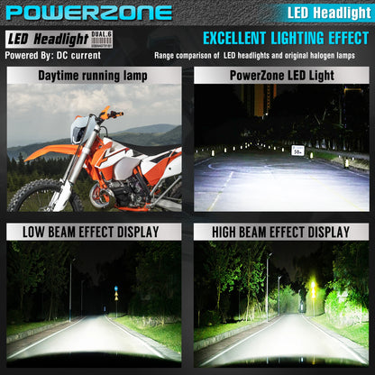 PowerZone Motorcycle LED Headlight