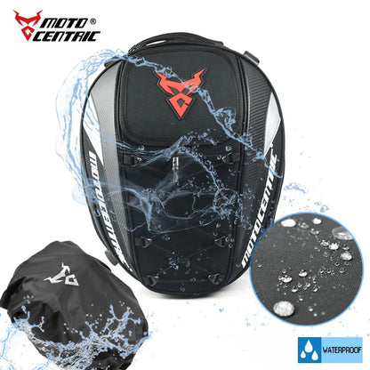 Motocentric Waterproof Motorcycle Tail Bag Backpack