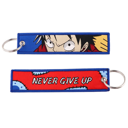 One Piece Anime Motorcycle Key Tag Keychain Collection