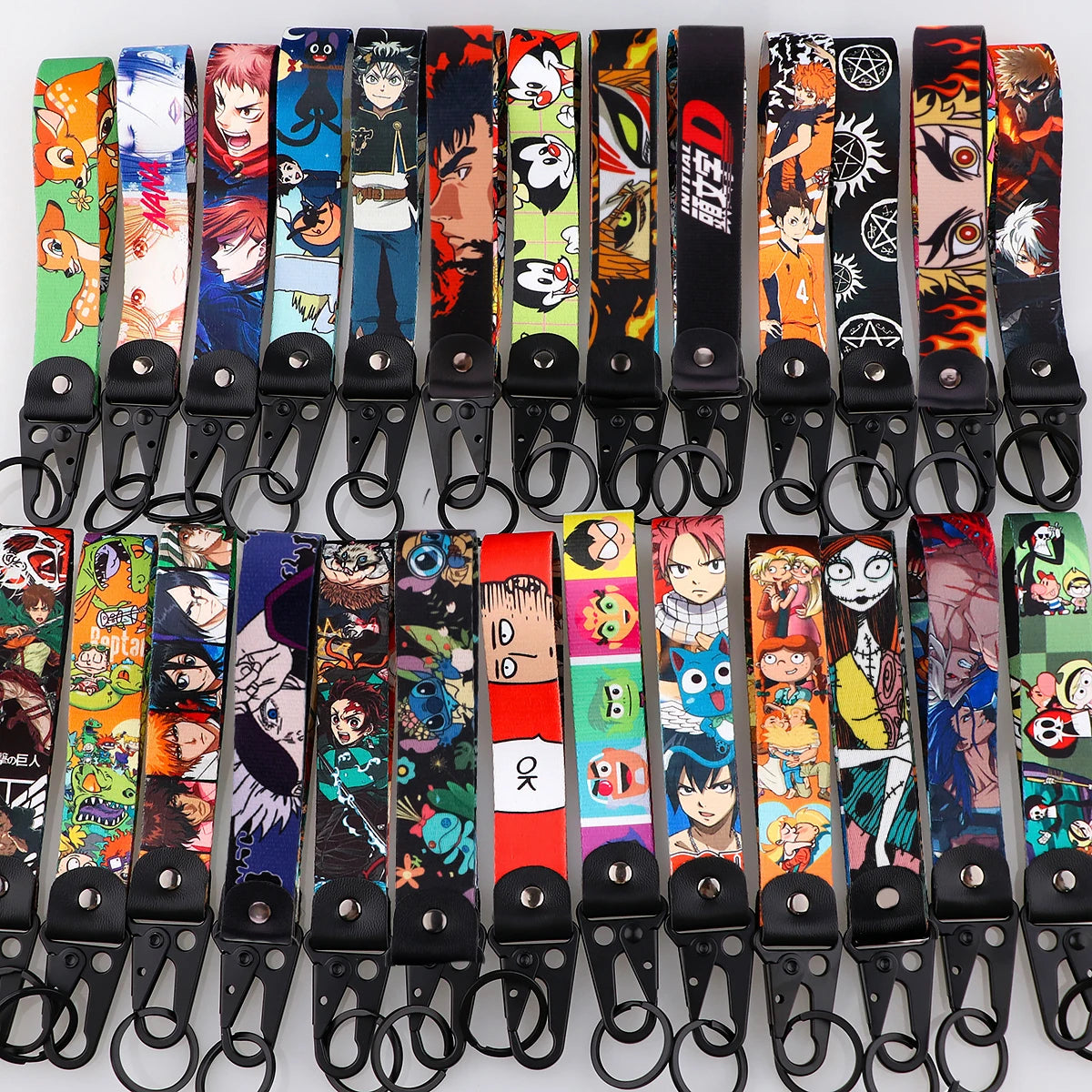 Japanese Anime Motorcycle Key Tag Keychain Lanyard Collection 2