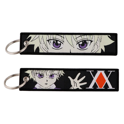 Japanese Anime Motorcycle Key Tag Keychain Collection