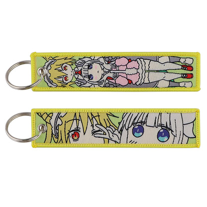 Japanese Anime Motorcycle Key Tag Keychain Collection