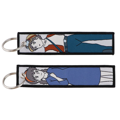 Japanese Anime Motorcycle Key Tag Keychain Collection