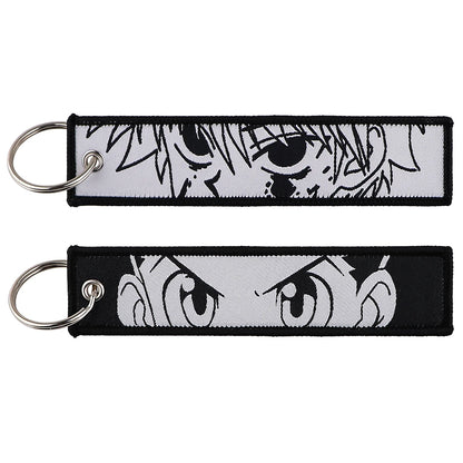 Japanese Anime Motorcycle Key Tag Keychain Collection