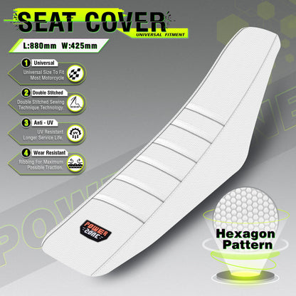 Pro Ribbed Soft Seat Cover Solid Color