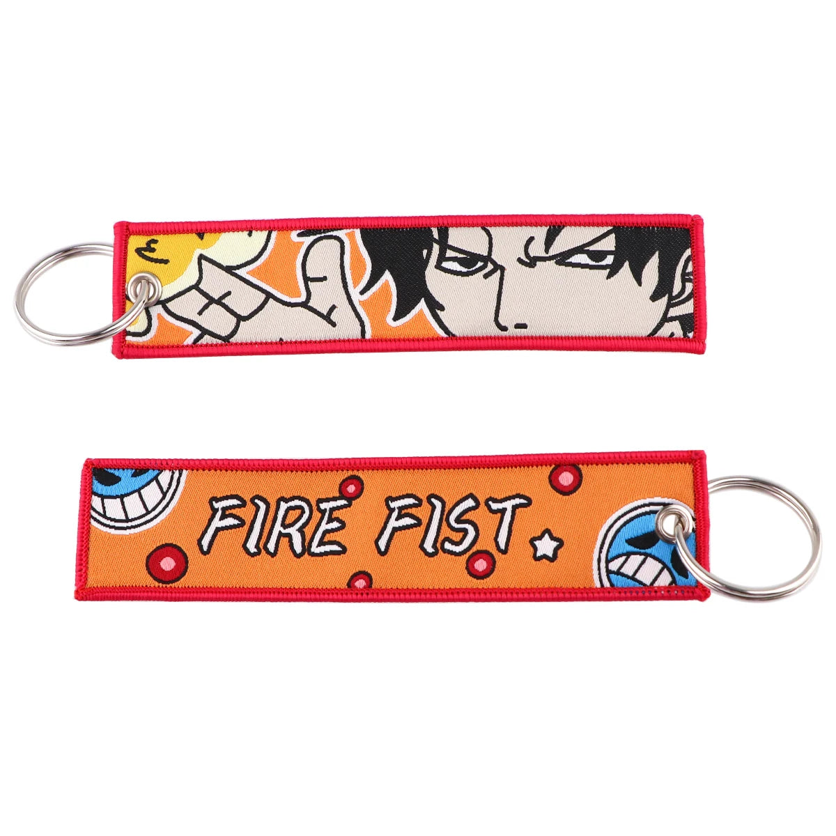 One Piece Anime Motorcycle Key Tag Keychain Collection