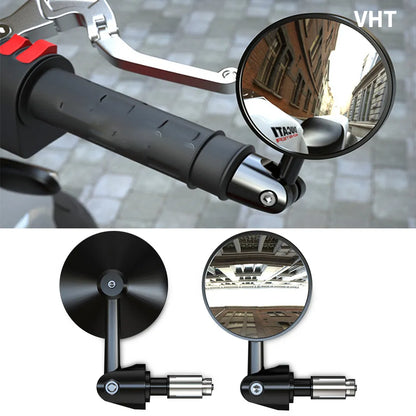 Bar End Motorcycle Mirror For 7/8" Handle Bar