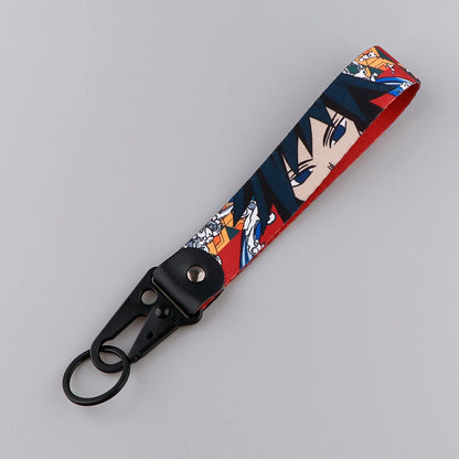 Japanese Anime Motorcycle Key Tag Keychain Lanyard Collection 2