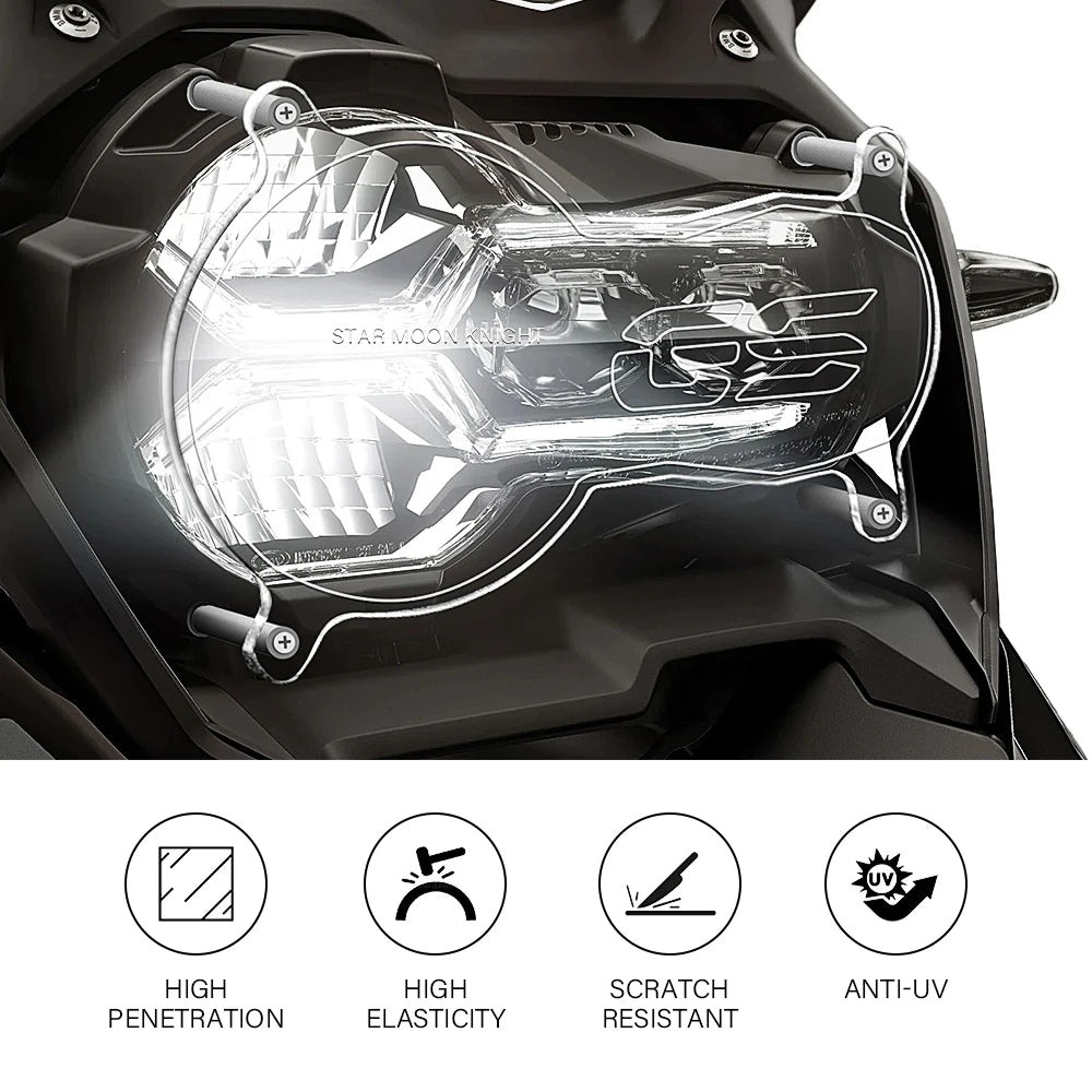 BMW R1200GS R1250GS Headlight Protective Guard