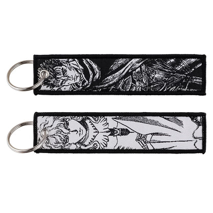 Japanese Anime Motorcycle Key Tag Keychain Collection