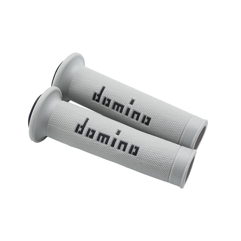 Domino Handlebar Grips Full Color White