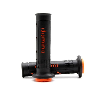 Domino Handlebar Grips Orange