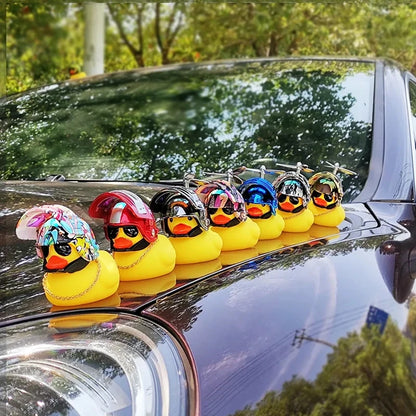 Rubber Duck Helmet/Handlebar Strap Decoration