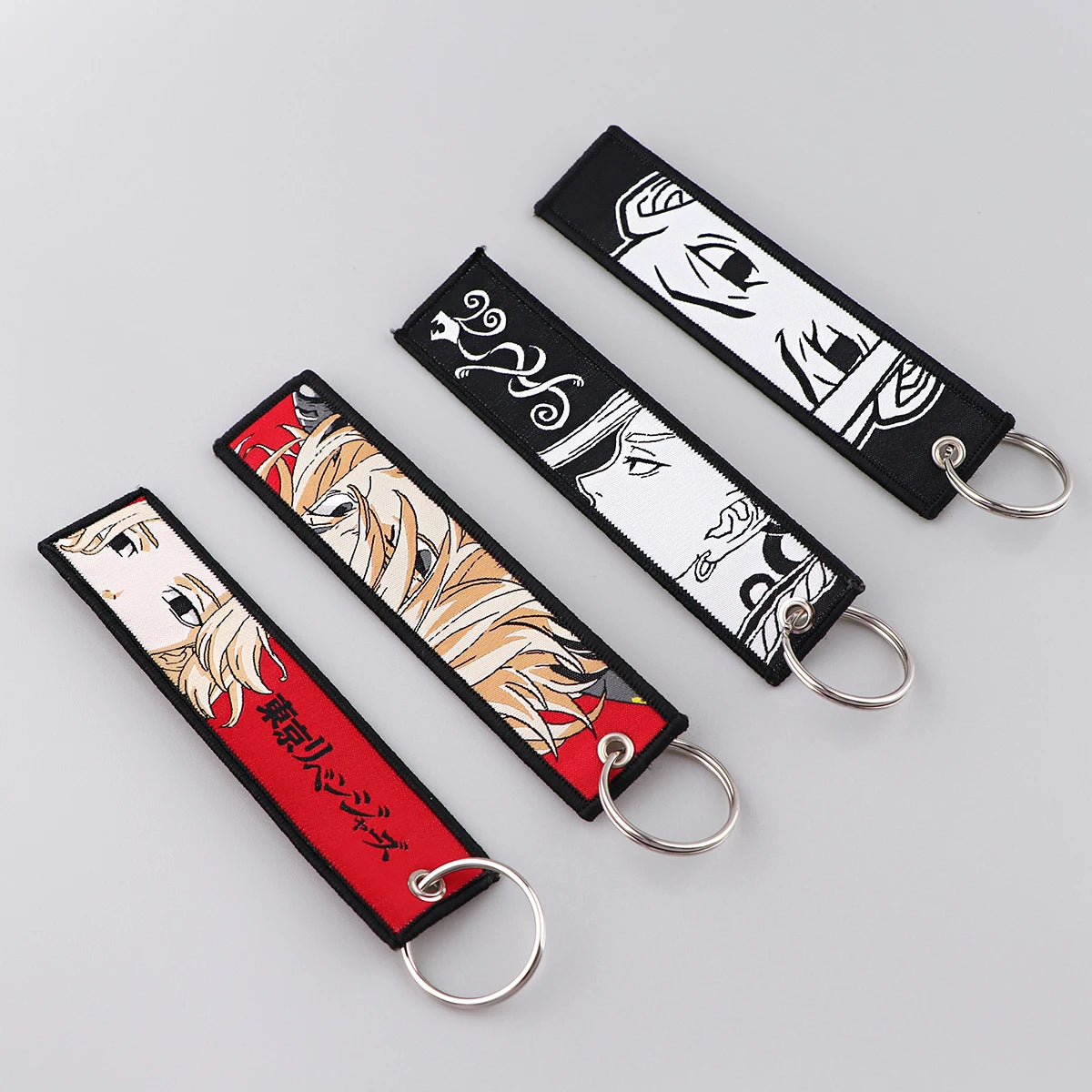 Japanese Anime Motorcycle Key Tag Keychain Collection 2