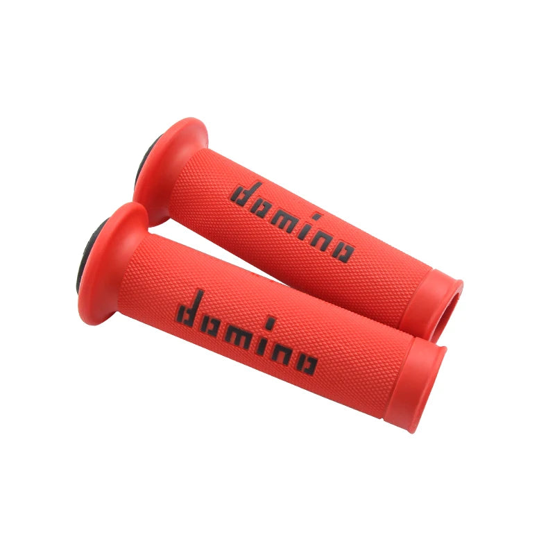 Domino Handlebar Grips Full Color Red