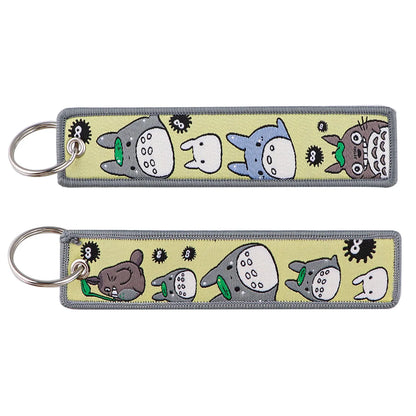 Japanese Anime Motorcycle Key Tag Keychain Collection