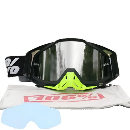 106% Motocross Motorcycle Racing Off-Road Goggles