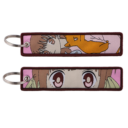 Japanese Anime Motorcycle Key Tag Keychain Collection