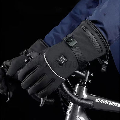 Heated Motorcycle Winter Gloves