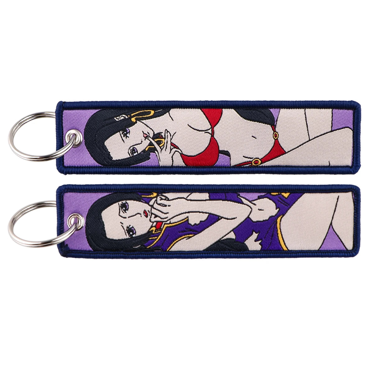 One Piece Anime Motorcycle Key Tag Keychain Collection