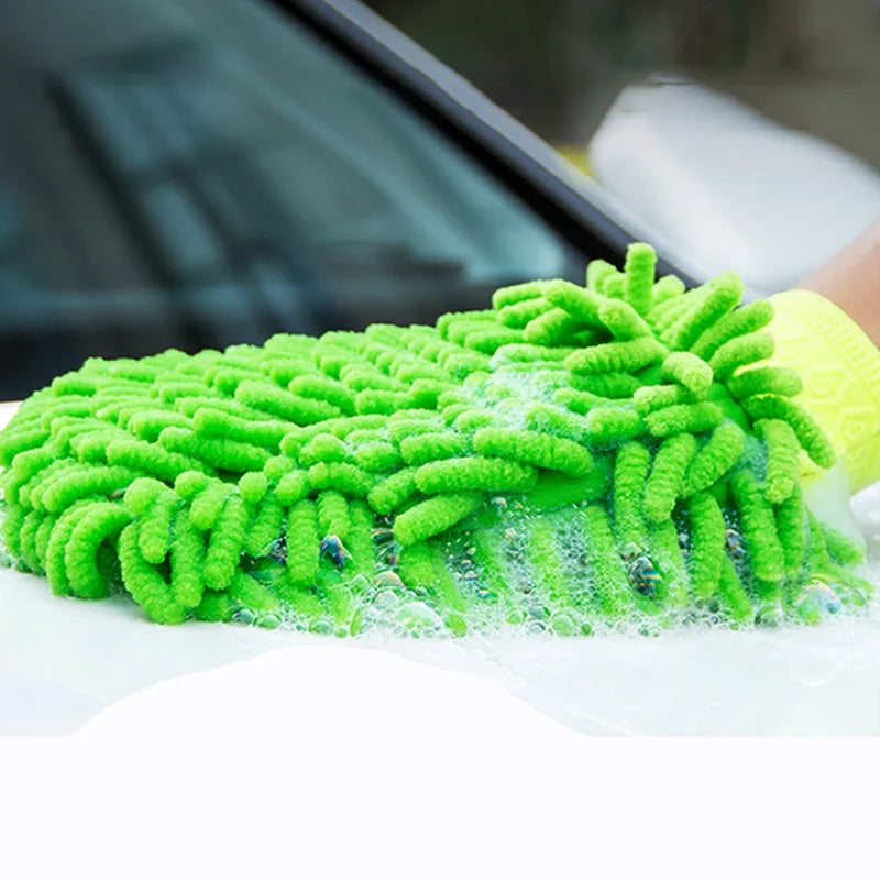 Thick double-sided Anti-scratch Cleaning Glove Cleaning Tool