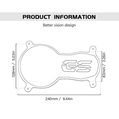 BMW R1200GS R1250GS Headlight Protective Guard