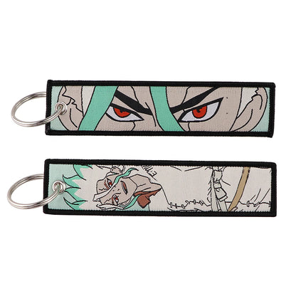 Japanese Anime Motorcycle Key Tag Keychain Collection