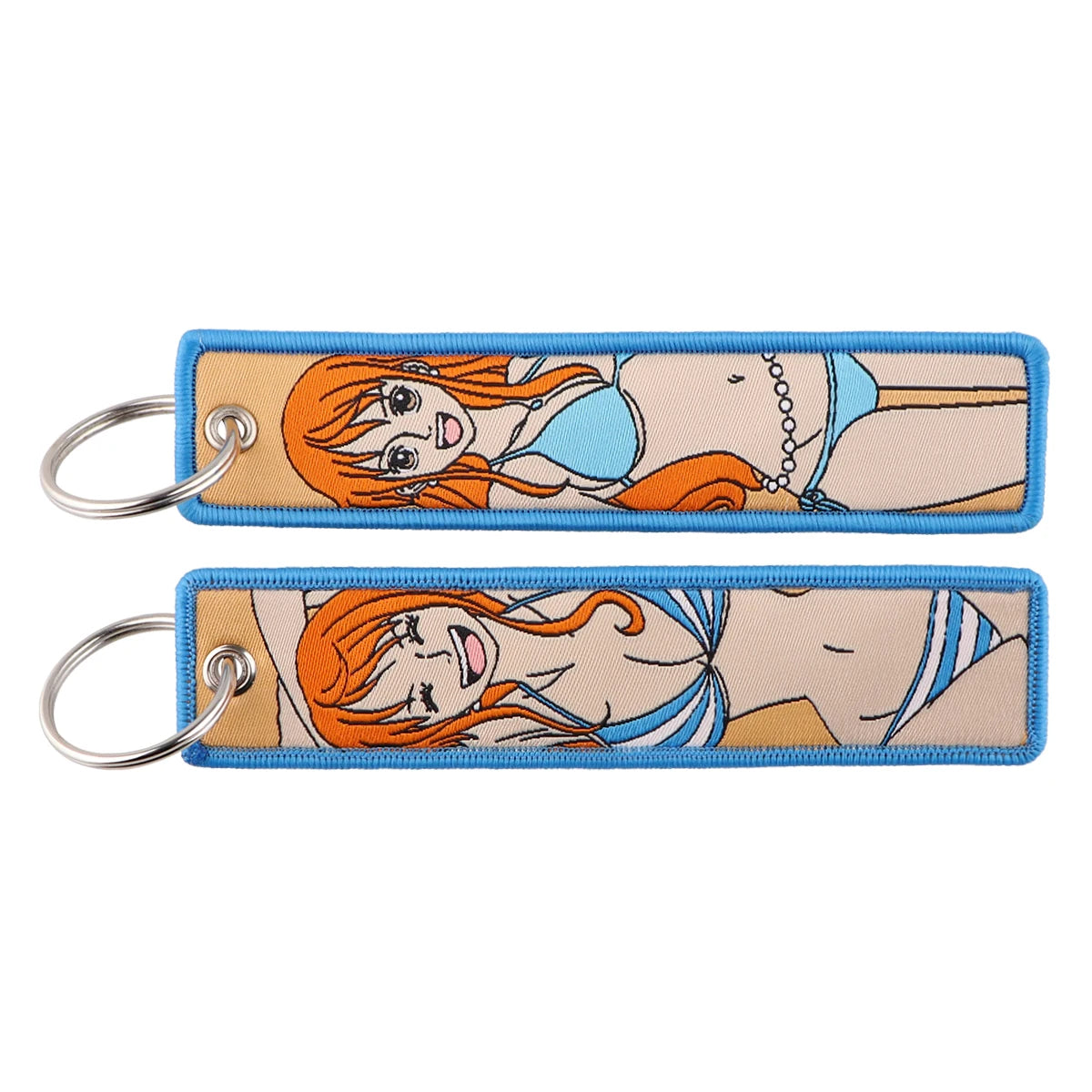 One Piece Anime Motorcycle Key Tag Keychain Collection