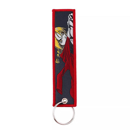 Japanese Anime Motorcycle Key Tag Keychain Collection