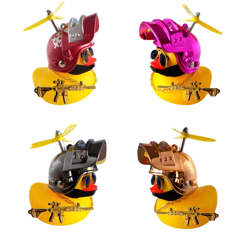 Rubber Duck Helmet/Handlebar Strap Decoration