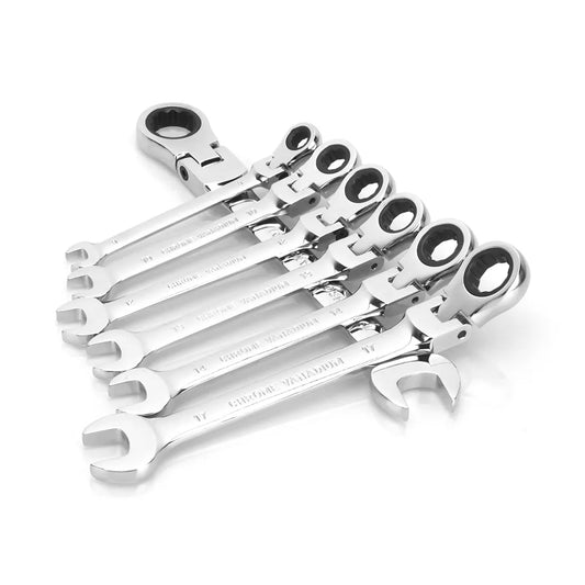 Ratchet Wrench Spanner Set Tool With Flexible Head
