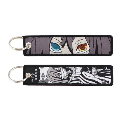 Japanese Anime Motorcycle Key Tag Keychain Collection