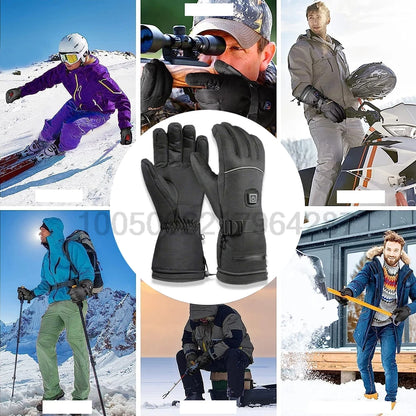 Heated Motorcycle Winter Gloves