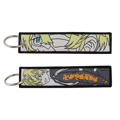 Japanese Anime Motorcycle Key Tag Keychain Collection