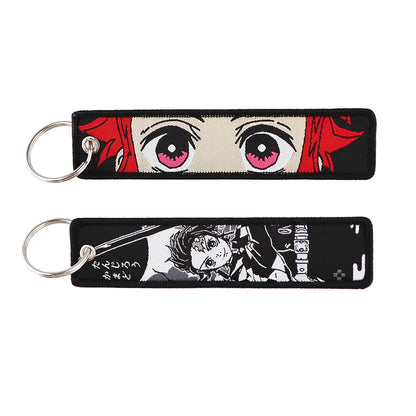 Japanese Anime Motorcycle Key Tag Keychain Collection