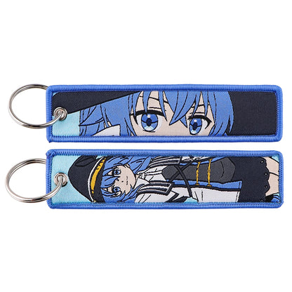 Japanese Anime Motorcycle Key Tag Keychain Collection