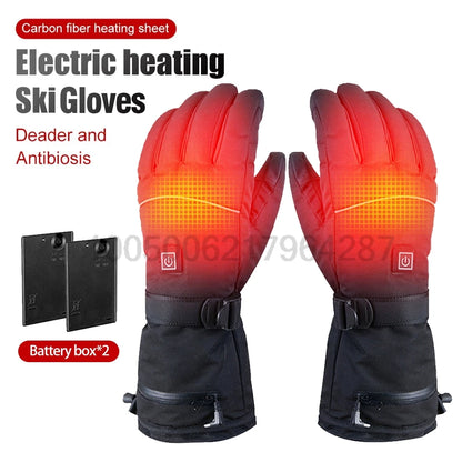 Heated Motorcycle Winter Gloves