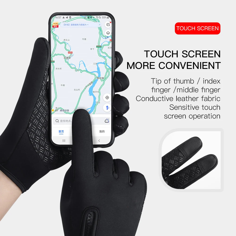 Winter Motorcycle Non-Slip Gloves