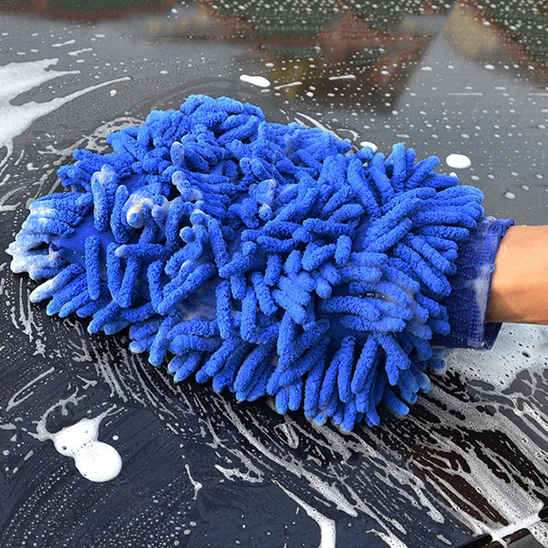 Thick double-sided Anti-scratch Cleaning Glove Cleaning Tool