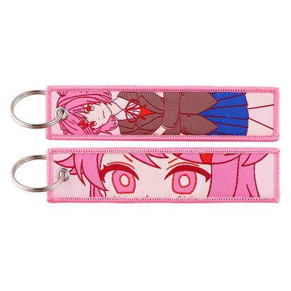 Japanese Anime Motorcycle Key Tag Keychain Collection