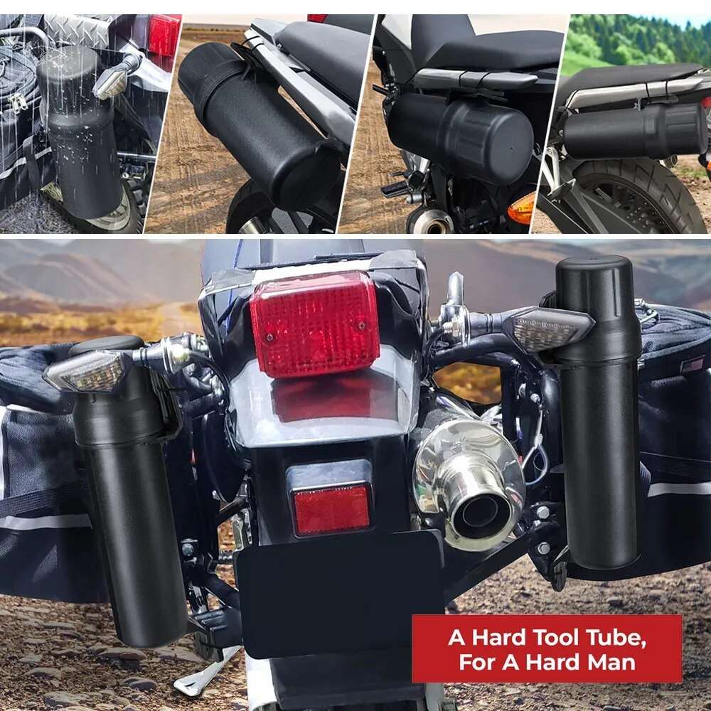 Motorcycle Tool Tube Waterproof Storage Box