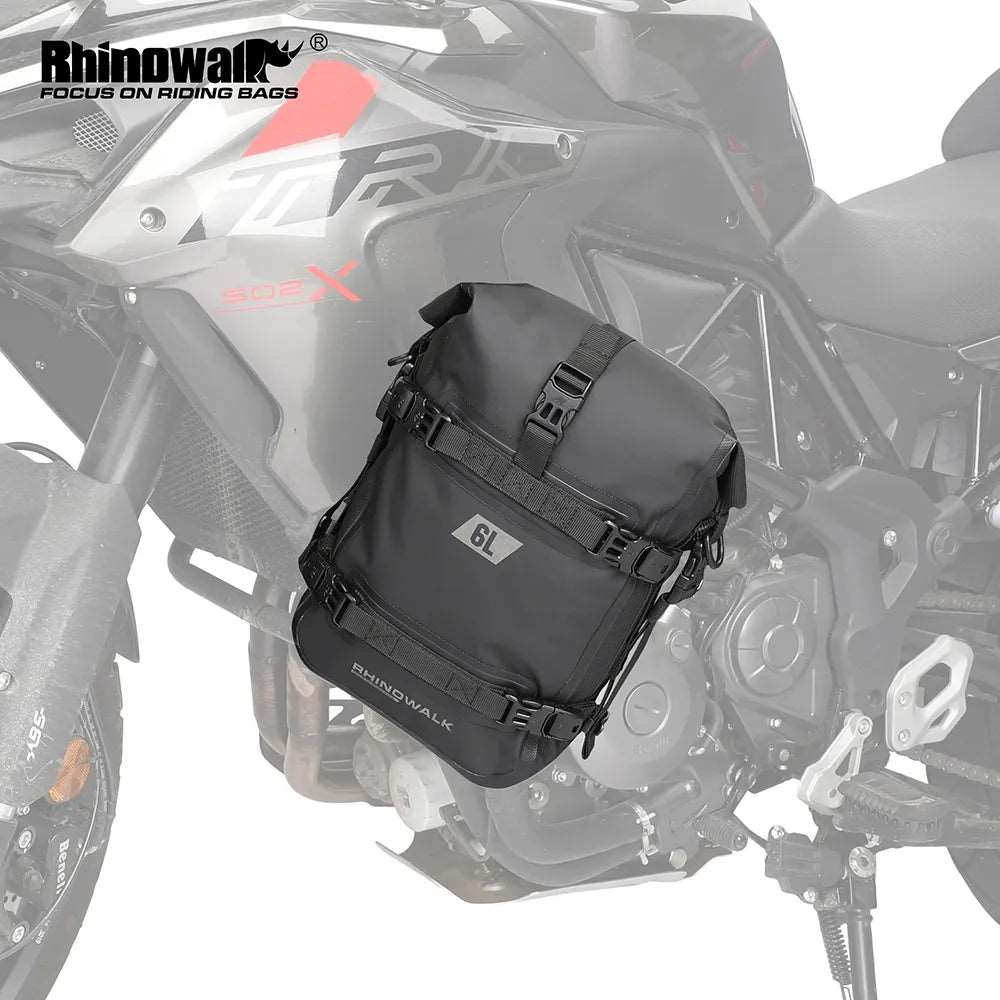 Rhinowalk Motorcycle Waterproof Crash Bar Bag 6L